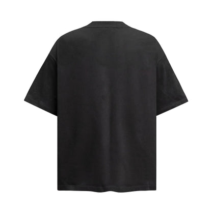 T-shirt oversize à manches courtes pour homme avec motif chat    Elégance District