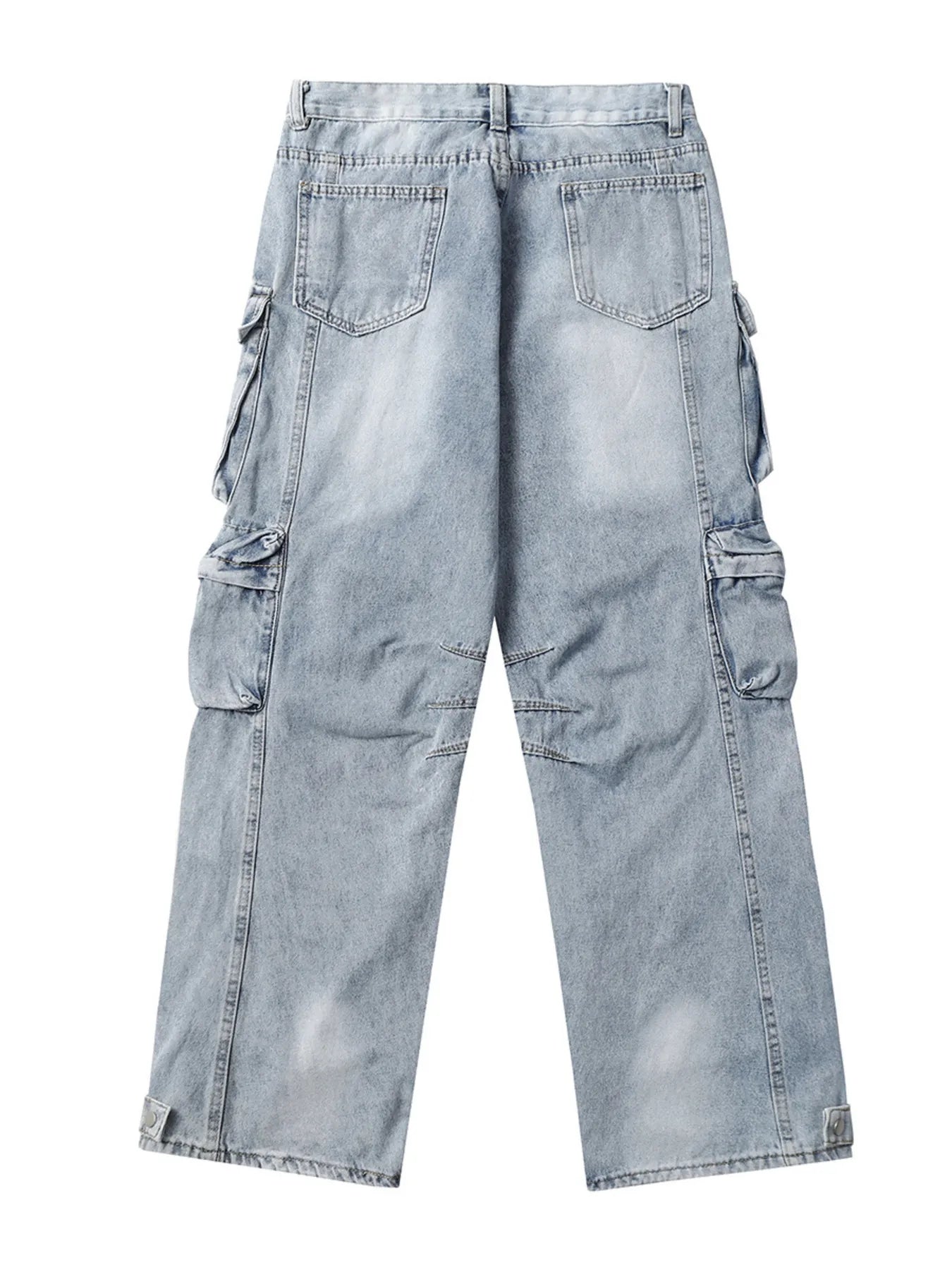 Jean cargo multipoches pour homme  Elégance District