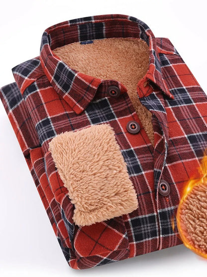 Chemise à carreaux décontractée pour homme grande taille  Elégance District