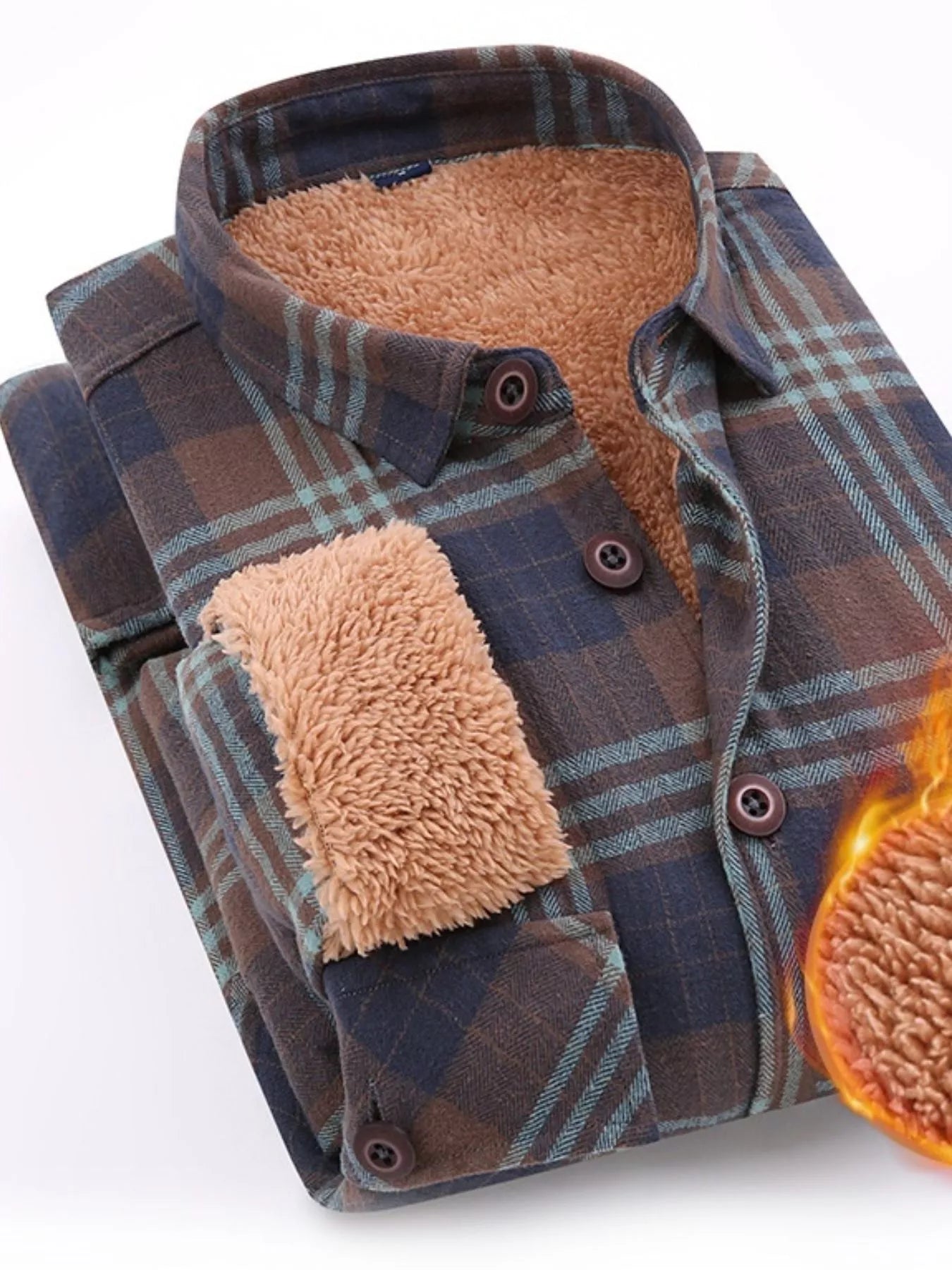Chemise à carreaux décontractée pour homme grande taille  Elégance District