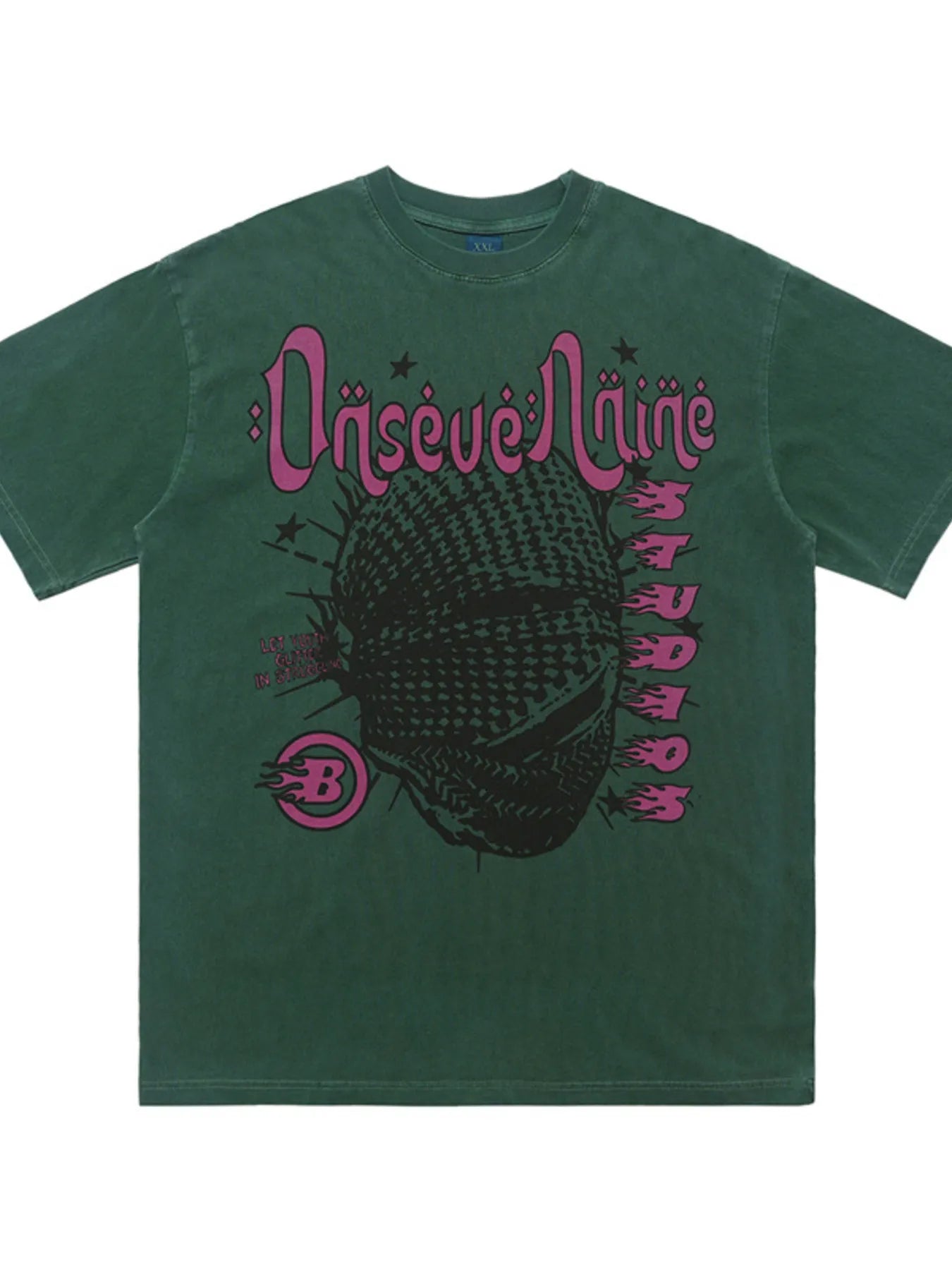 T-shirt à manches courtes et col rond pour homme avec motif graphique