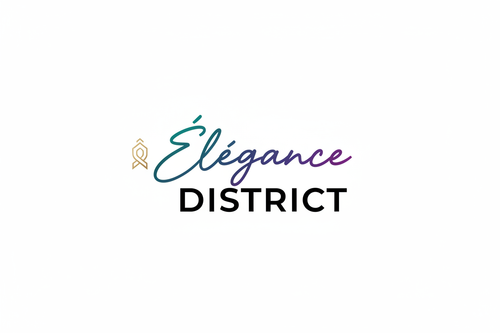 Logo Élégance District manuscrit